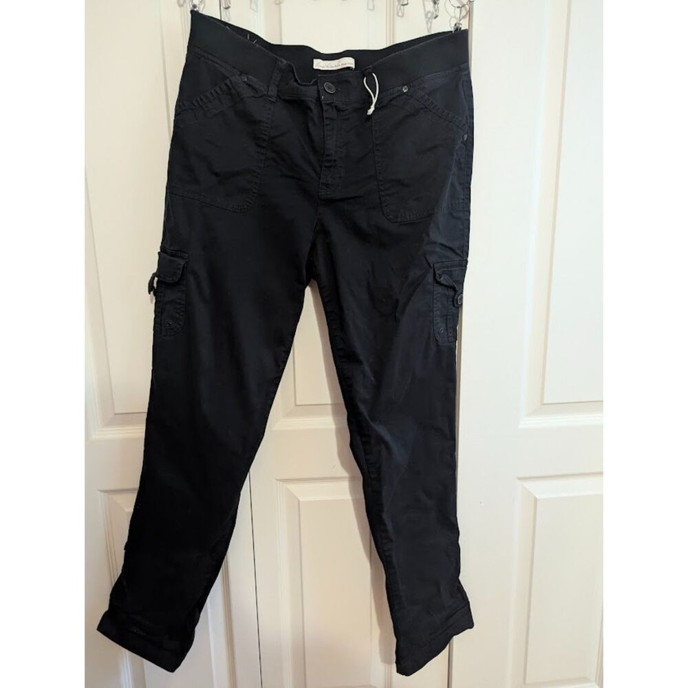 do not buy NWOT Gloria Vanderbilt black CONVERTIBLE cargo pants 12